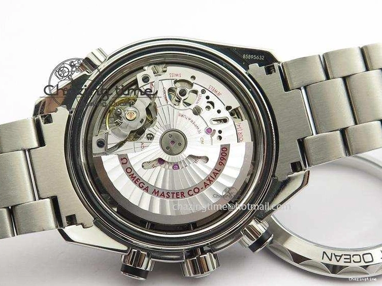 0207 Master Chronometer 45mm SS JHF Black Dial On SS Bracelet A Sustainable 8248